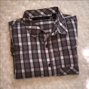 Sean John Plaid Button Down 1